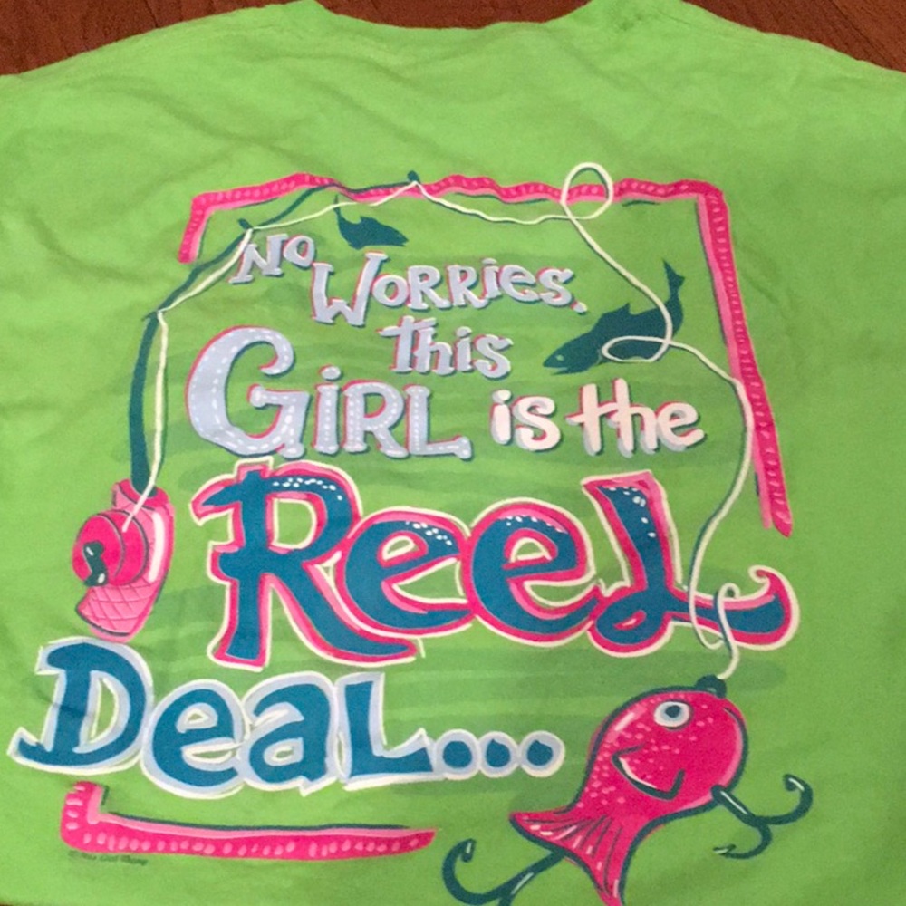 It’s a Girl Thing shirt- Fishing 🎣